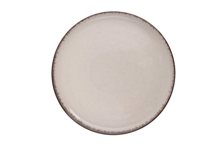 Hermia Vajilla de Porcelana 24 Piezas Canela Hermia Vajilla de Porcelana 24 Piezas Canela